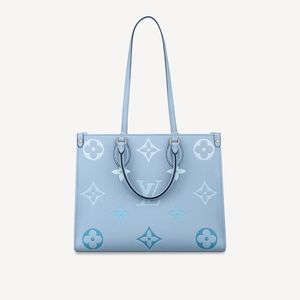 BNIB Louis Vuitton OnTheGo MM in Summer Blue